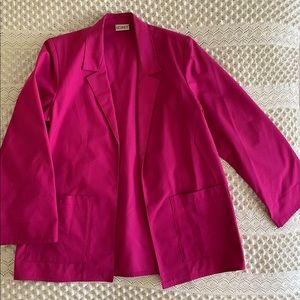 Bright Pink Jacket Blazer